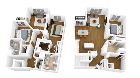 2 bedroom floor plan  the residences at